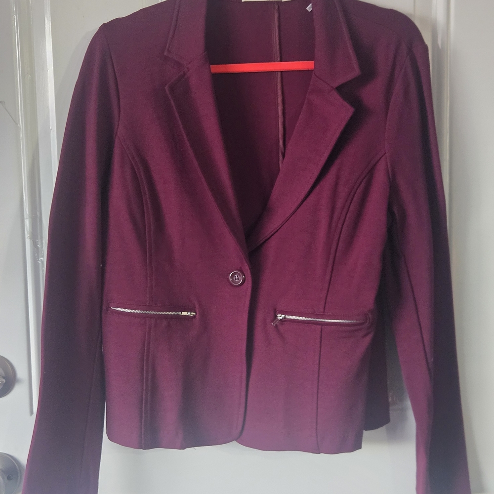 Have Deep Burgundy Women's Blazer